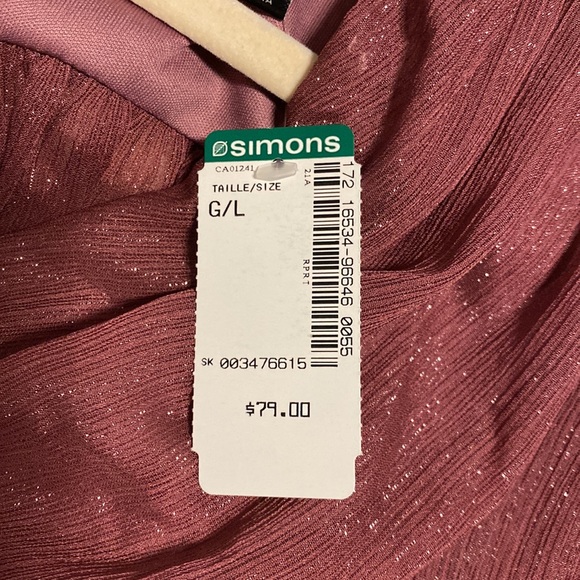 Purple Sparkly Dress - perfect for NYE! - Picture 5 of 5